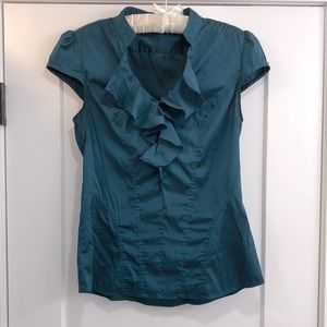 Express Dark Teal Blouse